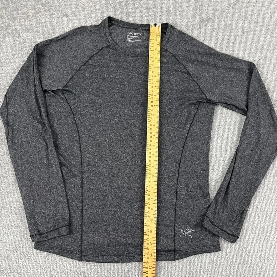 arcteryx heather tolu top long sleeve hiking trail outdoor shirt