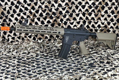 NEW Elite Force M4 CFR AEG Airsoft Gun - Black/Tan (2279587)