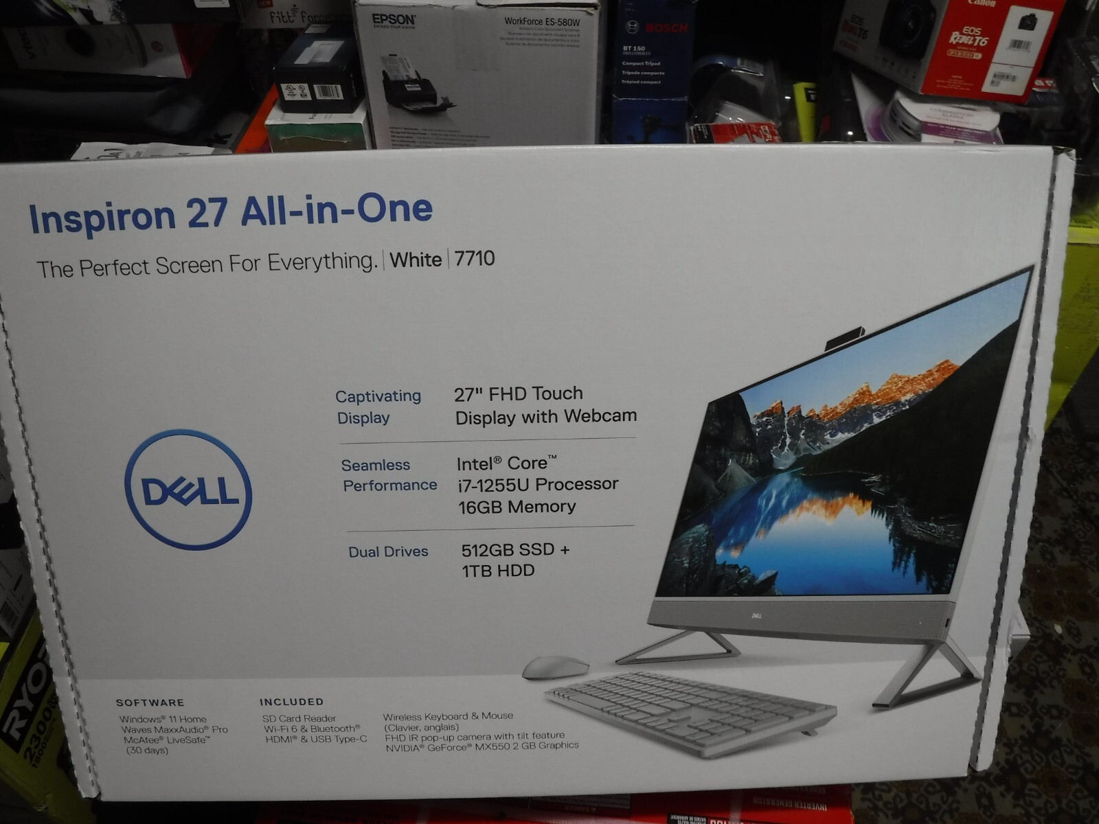 *NEW* Dell Inspiron 7710 AllinOne Desktop, i77107945WHTPUS
