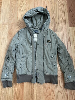 G-STAR RAW DENIM Military Bomber Style Jacket Heavy Quilted