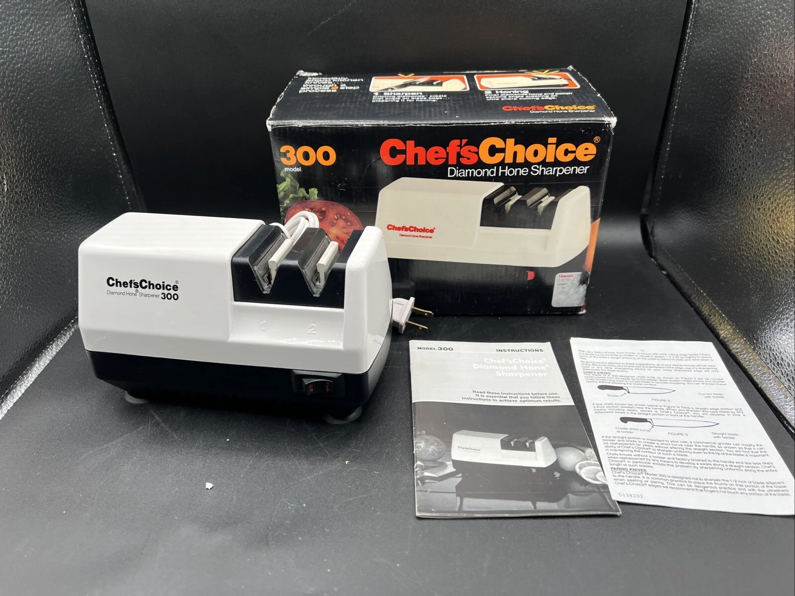 CHEF's CHOICE Model 300 Electric Diamond Hone Knife Sharpener