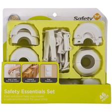 Baby Child Proofing Safety 1st Essentials Set 46 Pc Doors Drawers Outlets Latch