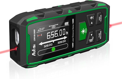 Precision Laser Measuring Tool 656FT with Luminous LCD Display & Multi-Units