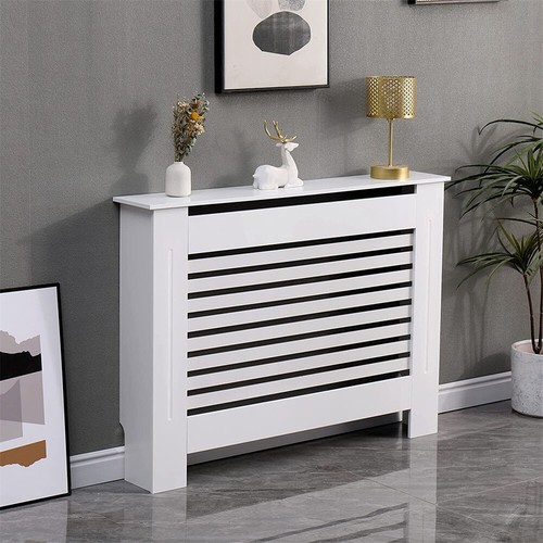 White/Grey Radiator Cover Shelf Cabinet Grill MDF Wooden Modern Furniture Decor - 第 1/34 張圖片
