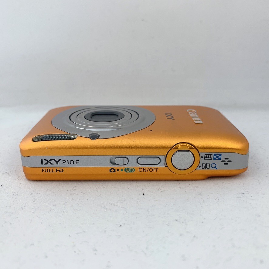 ✨美品✨ Canon IXY 210 F オレンジ 専用ポーチ付き Canon IXY 210F PowerShot ELPH 100 HS Digital Camera Orange From