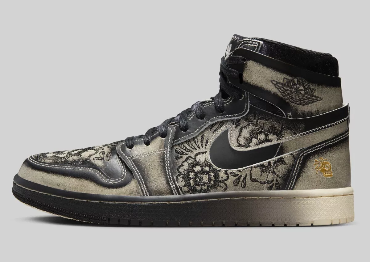 Nike Air Jordan 1 High Zoom CMFT 2 Dia De Muertos FQ8155 010 US7