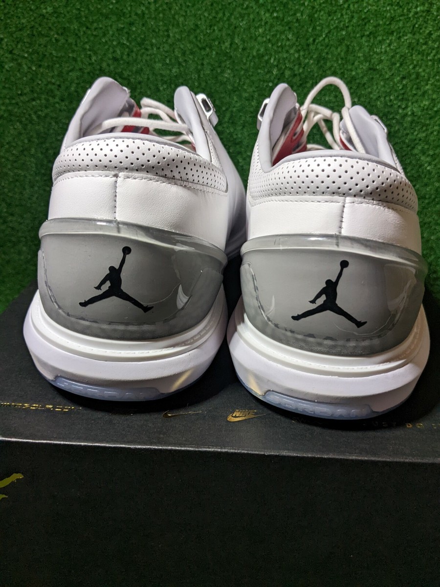 Nike Jordan ADG 4 Golf Shoes White Pure Platinum/Cement US