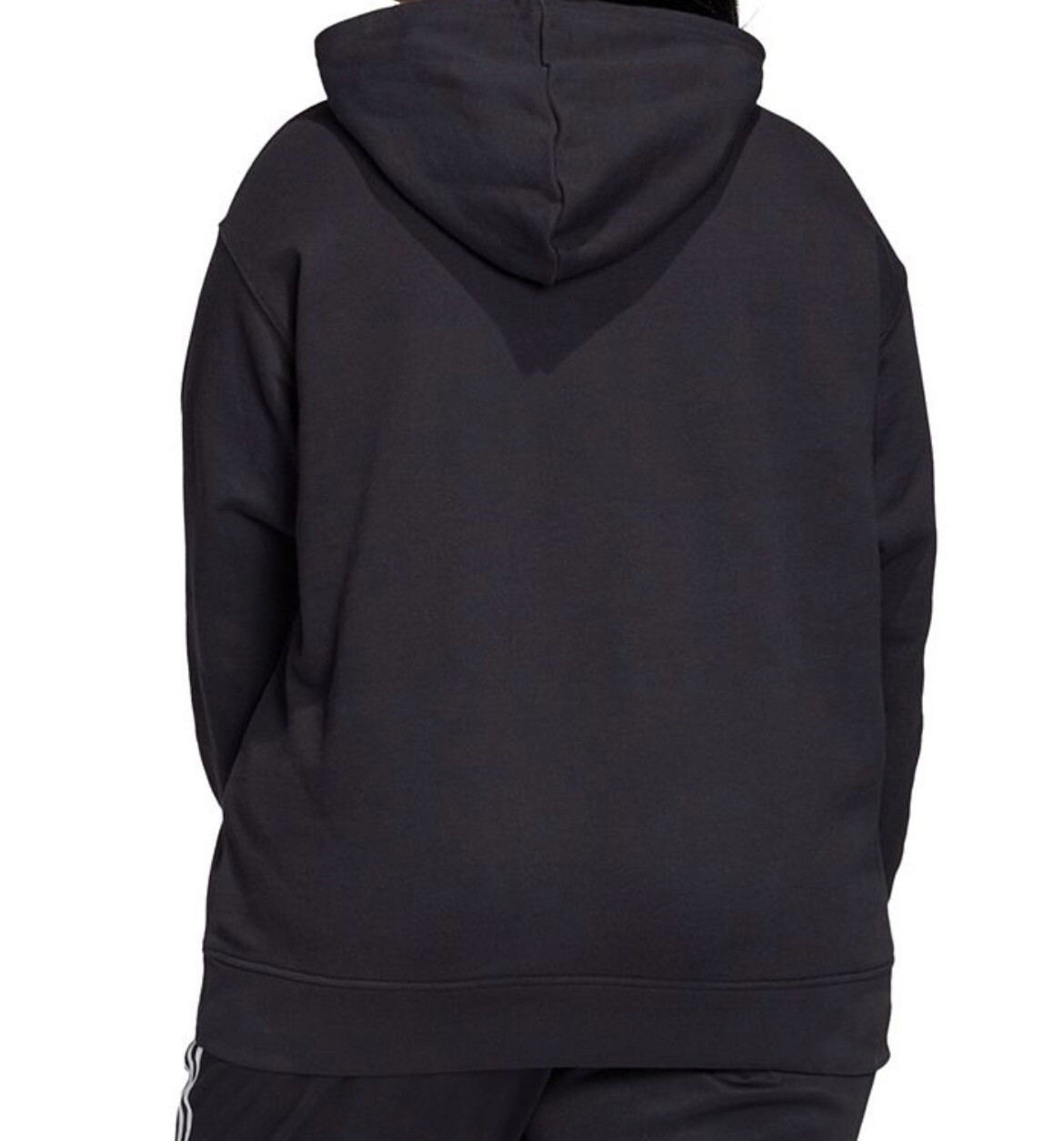 Adidas plus Size Logo Hoodie black 1X image 2
