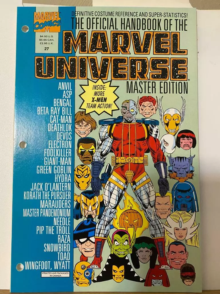 HANDBOOK OF THE G-MAN UNIVERSE