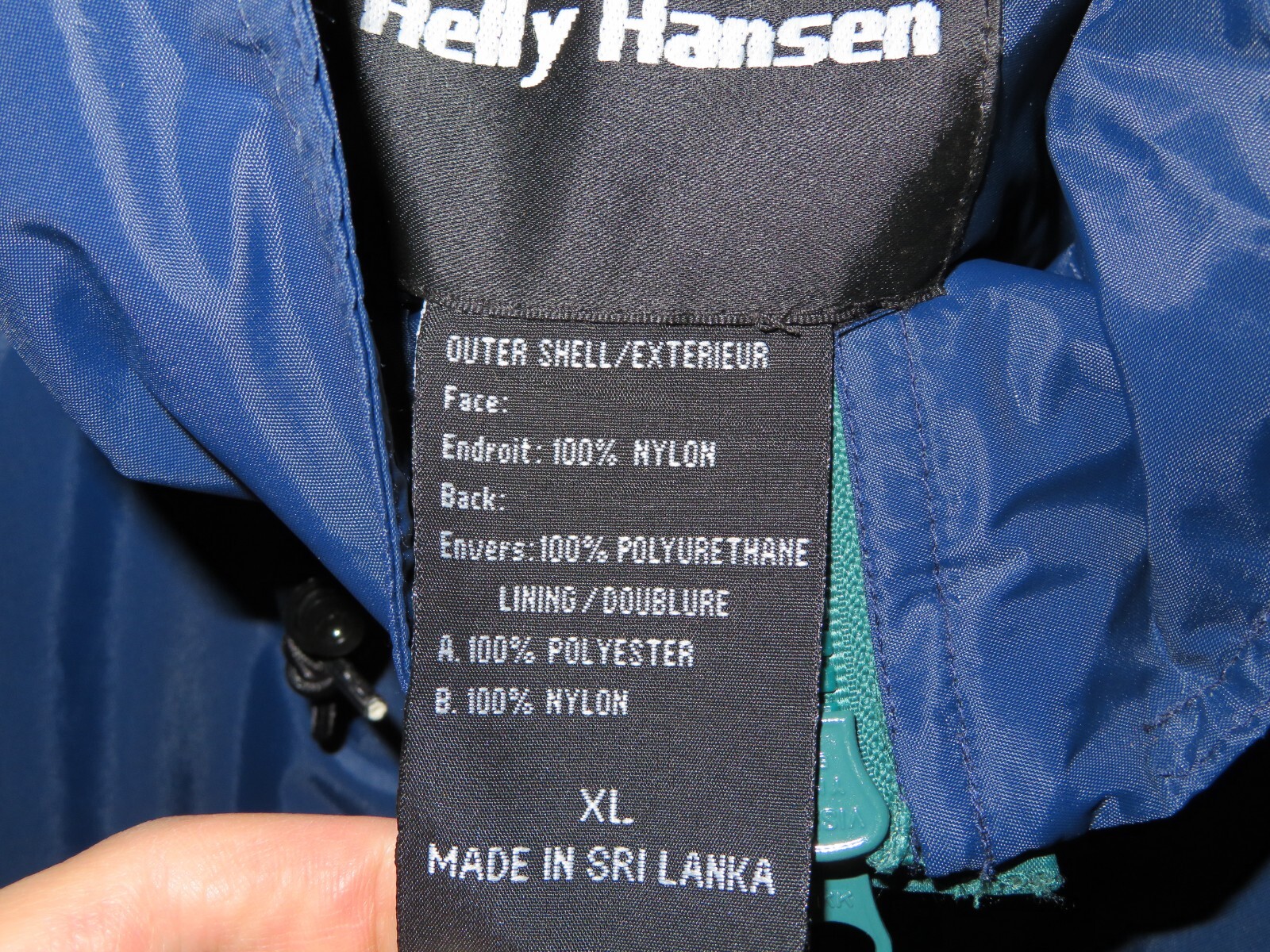 90s/2000s Helly Hansen Helly-Tech Packable Rain J… - image 4