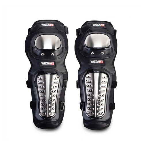 WOSAWE Chaqueta Blindada de Motocicleta Motocross Protector de Pecho Protectores de Rodilla - Imagen 13 de 15