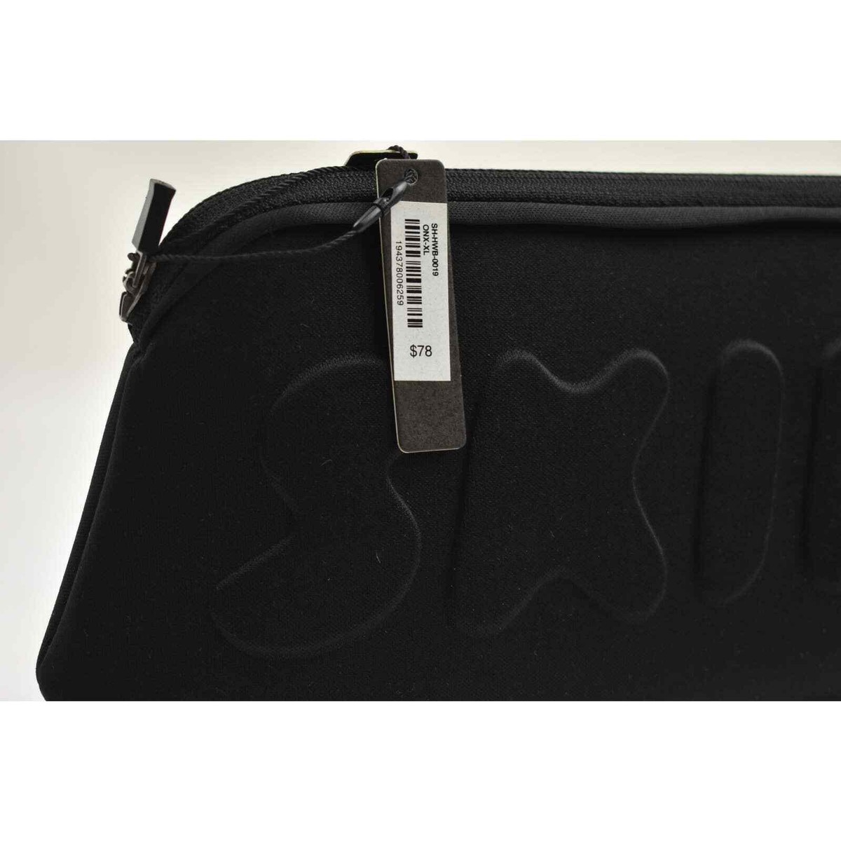 SKIMS Neoprene Soot Travel Pouch NWT | eBay