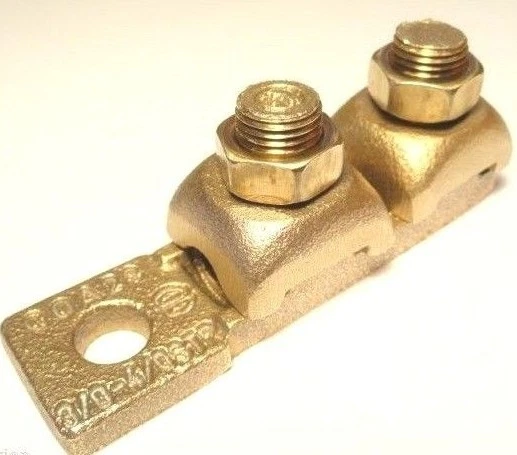 4/0 AWG Heavy Duty "High Copper Alloy" Industrial Terminal Lug ground bus bar - Image 4 of 4