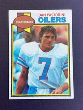 1979 Topps Dan Pastorini #105 Oilers Vintage NFL VG-EX 