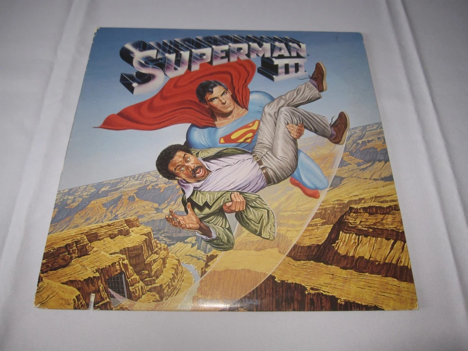 Vinyl LP 12“ Superman III (3) – Soundtrack – Warner Bros., 1983 - Bild 2 von 4