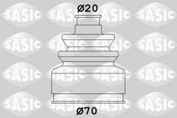 Sasic Faltenbalgsatz, Antriebswelle 2873743 FüR CitroËN Peugeot