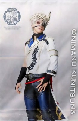musical touken ranbu kotetsu hayashi kunitsuna onimaru b2 tapestry suede limited