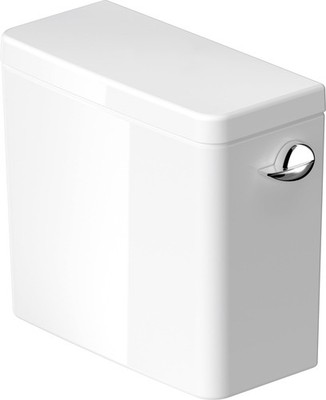 Duravit 094421-R D-Neo 1.28 GPF Toilet Tank Only - Right Hand Lever - White