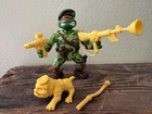Vintage TMNT Raphael Raph, The Green Teen Beret USTF 1991 Playmates Toys Figure