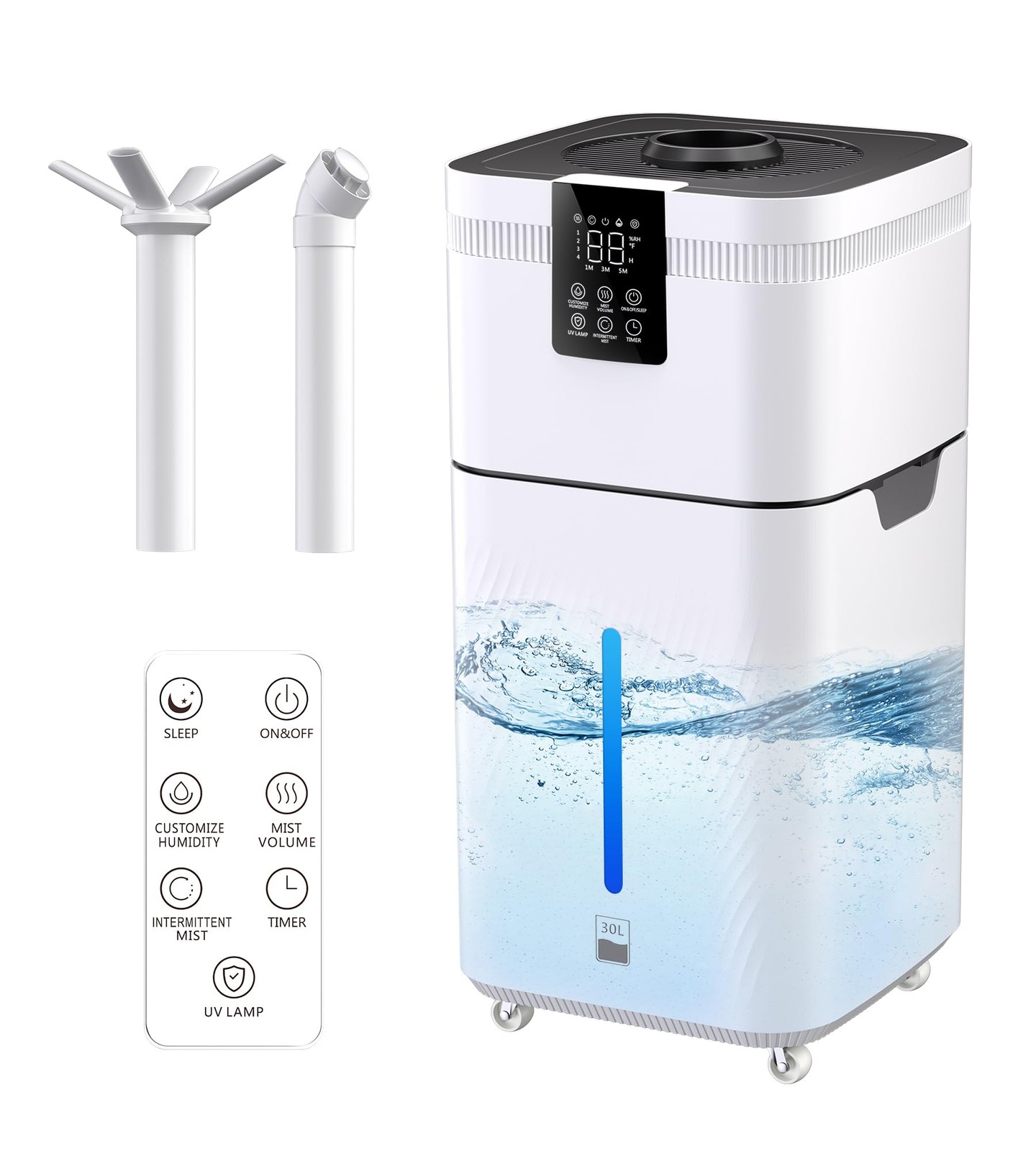 For Large Room 4200 Sq Ft, 3000ml/h Whole H...