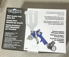 Vaper HVLP Paint Spray Gun Set w/ Plastic Cup # 19000 NEW IN BOX