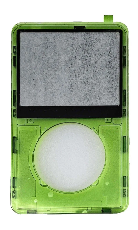 RESALEFIRM Clear Green Face Plate For Apple iPod Classic 5th Gen 5.5 Front Video 30GB 60 80