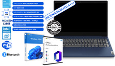 PC Portatile Lenovo IdeaPad 3, 15.6", Celeron, 128GB M.2 SSD, 4GB RAM,WIN 11 PRO