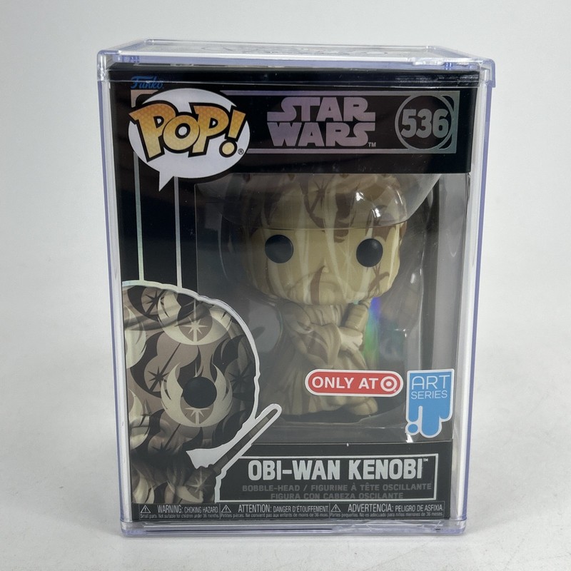 Funko Pop! Star Wars OBI-WAN KENOBI #536 Art Serie Target Exclusive Vinyl Figure
