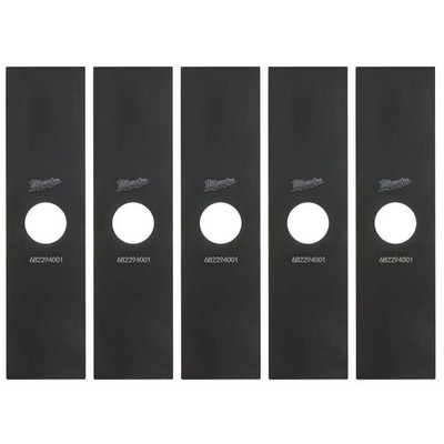 Milwaukee 8 Inch Edger Blade, 5 Pack