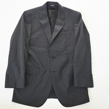 Jos. A Bank 39R Gray Herringbone 100 Wool Mens Blazer Suit Jacket Sport Coat