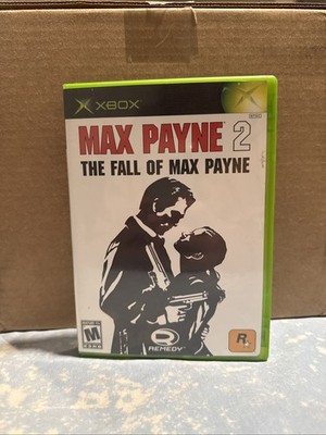Max Payne 2: The Fall of Max Payne (Microsoft Xbox, 2003) CIB Complete w/ Manual
