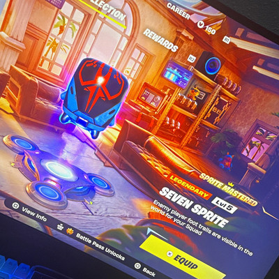 Fortnite Seven Sprite  Legendary Game Item - Sprite Mastered, Lvl 5