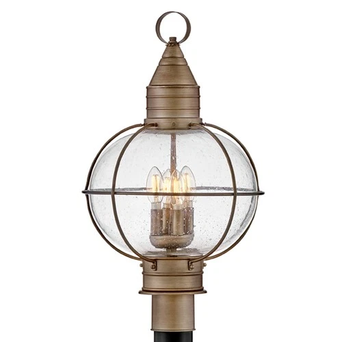 Hinkley Lighting 2201 Cape Cod 4 Light 24" Tall Outdoor Post - Bronze - Picture 8 of 12
