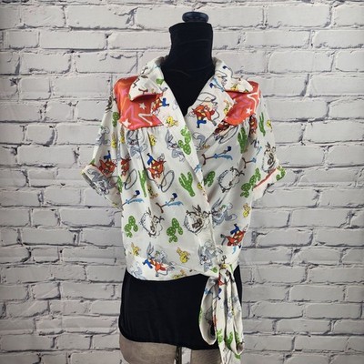 Unique Vintage Top Womens 1X Looney Tunes 
