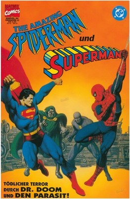 Marvel DC Crossover Nr. 12 (1997-2002) Spider-Man und Superman Zustand 1-2