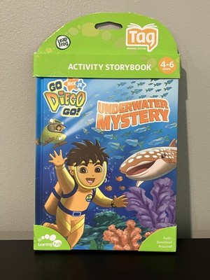 Go Diego Go Underwater Mystery Activity Story (Leap Frog TAG/Reader) NEW