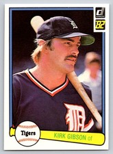 1982 Donruss - Kirk Gibson #407