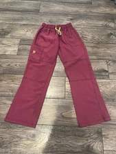 Pink Spread Good Cheer Women’s Medical Scrub Pants Size Small