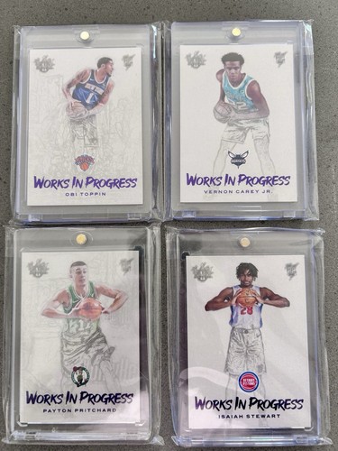 2020-21 NBA Court Kings Works In Progress Set Lot Bulk Collection Numbered - Picture 1 of 5
