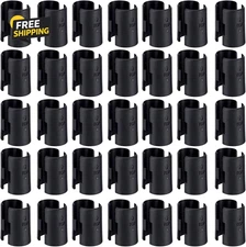 Wire Shelf Clips - 50Pack Wire Shelving Shelf Lock Clips for 1" Post Shelvings