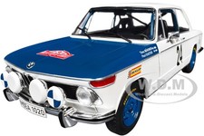 BMW 2002 TII #24 2ND PLACE "RALLYE MONTE-CARLO" (1969) 1/18 BY SOLIDO S1808603