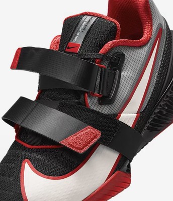 Nike Romaleos 4 Weightlifting Shoes Black Red White CD3463  display picture 2