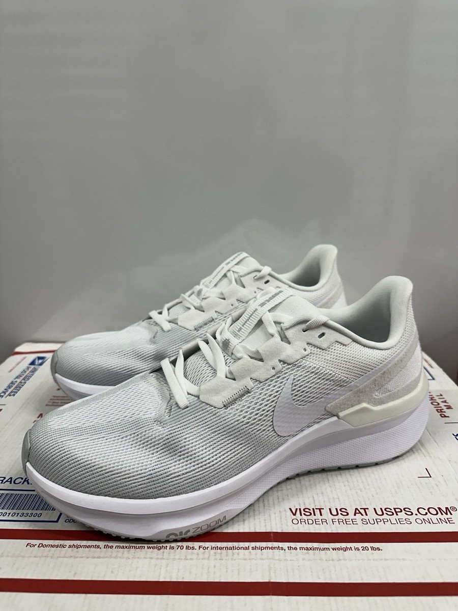 Nike Air Zoom Structure 25 'White Pure Platinum' DJ7883 105 Size