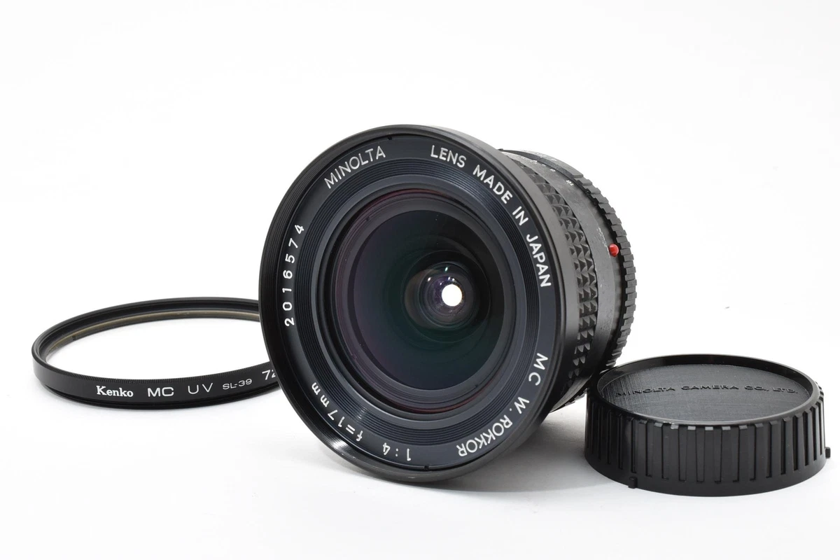 【希少】Minolta ミノルタ MC W.Rokkor 17mm f4 Camera Lenses for Minolta 17mm Focal for sale | eBay