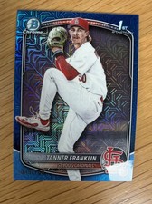 Tanner Franklin 2025 Bowman Chrome 1st TRUE B...