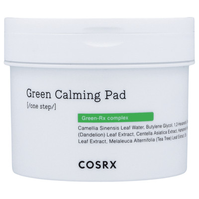 COSRX One Step Green hero Calming Pad 70 szt - Płatki kosmetyczne nasączone esen