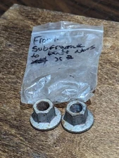 2001-2005 Lexus IS300 Front Subframe To Body Nuts OEM Pair (2)