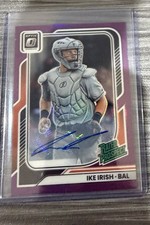 2026 Panini Donruss Ike Irish Auto Purple /99