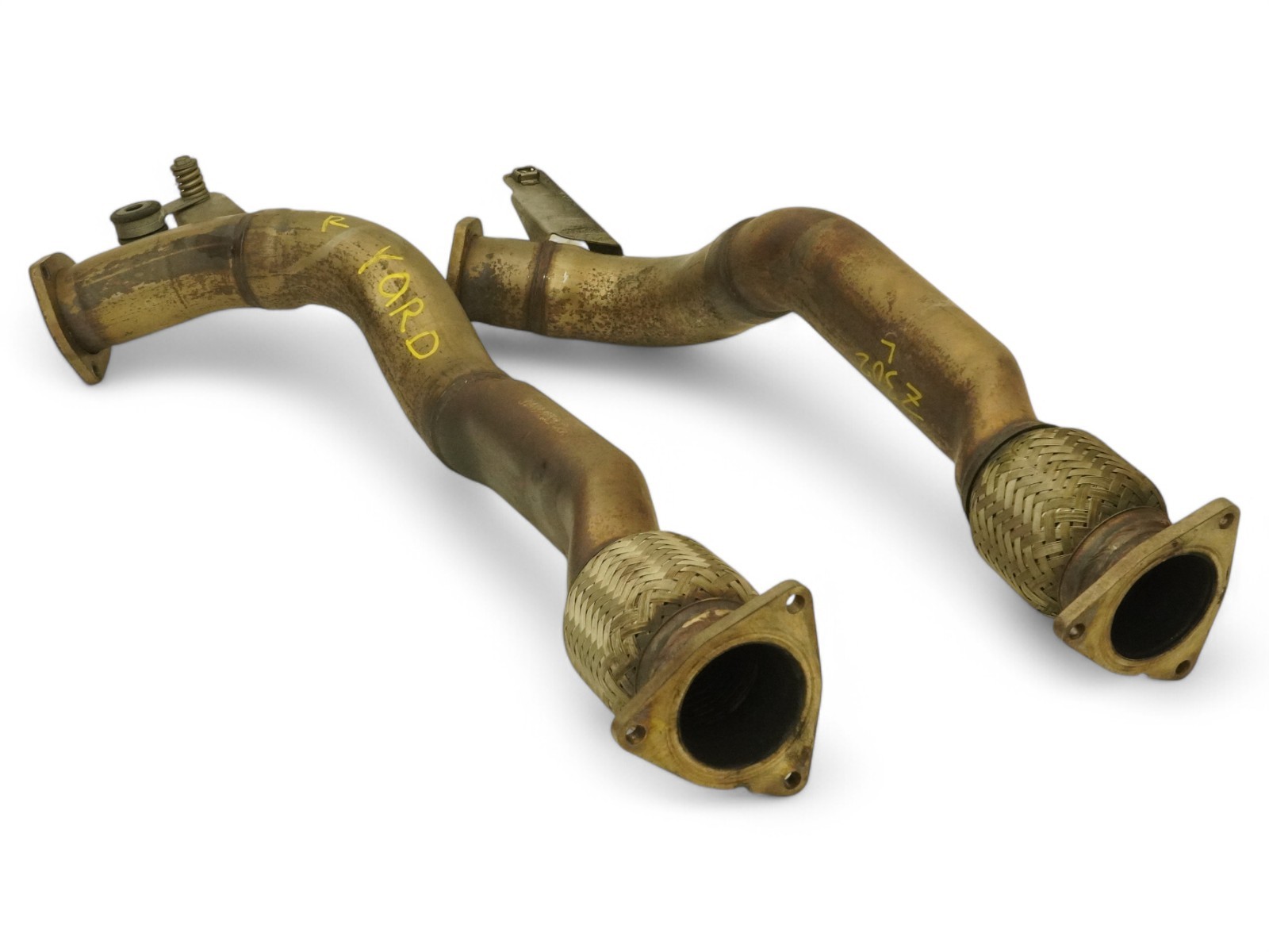 03-06 Bentley Continental Gt 6.0L Exhaust Downpipe Left Right 3W0254300A OEM
