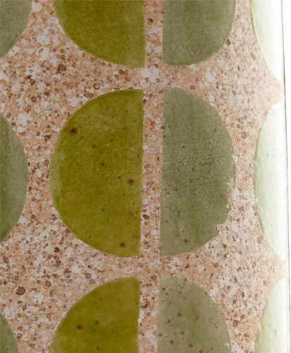 Vibrant Bohemian Ceramic Tulip Vase-Spruce Collection - Picture 2 of 2